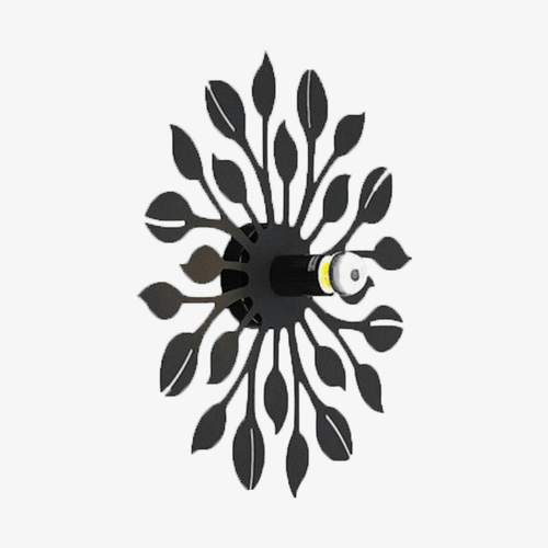 Applique murale design LED en métal style Sun Creative
