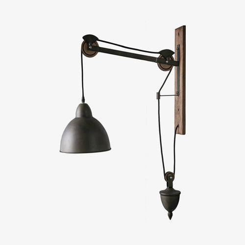 Applique murale industrielle ajustable en métal Cauboy