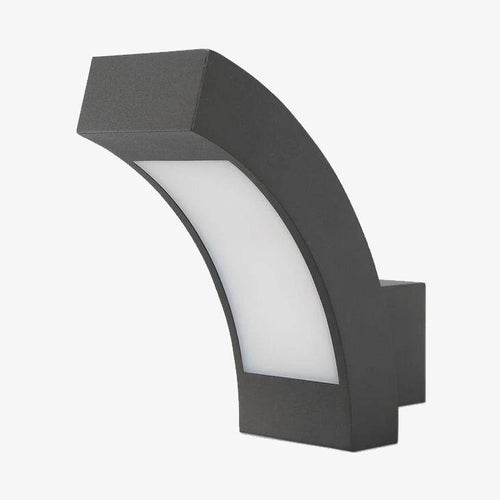 Applique murale LED extérieure waterproof arrondie - vue 2 sur 6