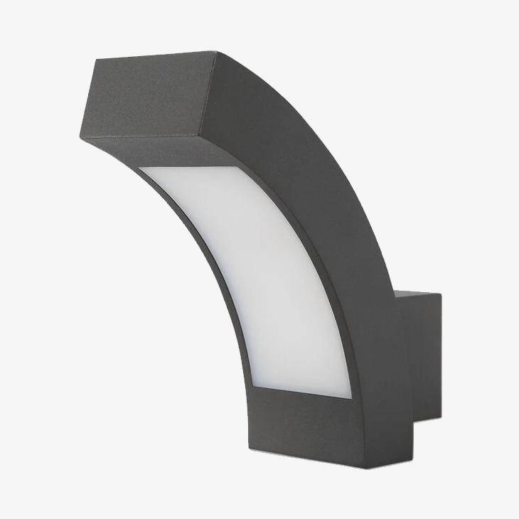 Applique murale LED extérieure waterproof arrondie