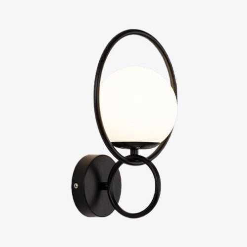 Applique murale moderne à double anneaux Miros