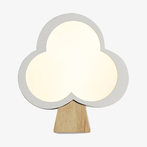 Applique murale moderne en forme d'arbre en bois Ania