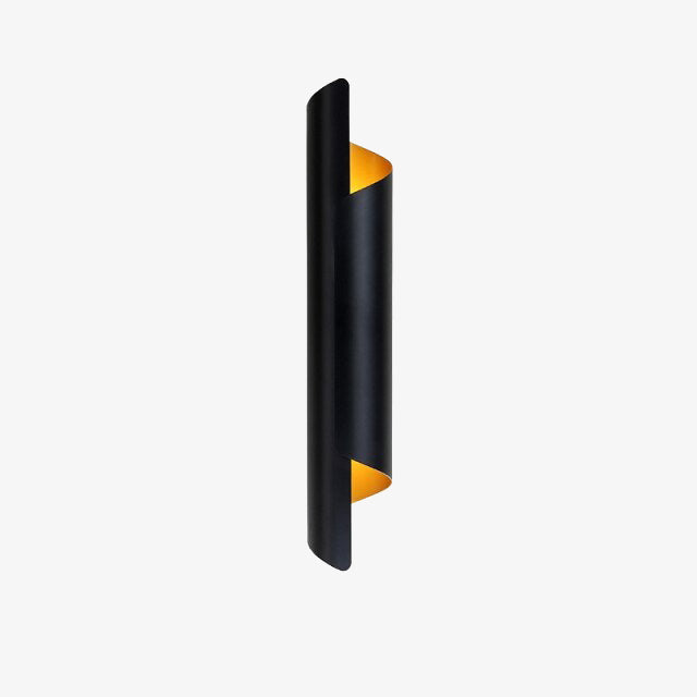 Applique murale moderne LED cylindrique et métallique Amaia