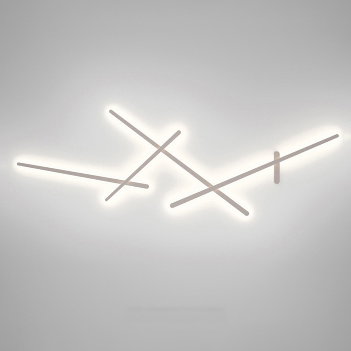 Applique murale design LED barres lumineuses simples Amayel - vue 7 sur 12