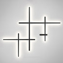 Applique murale design LED barres lumineuses simples Amayel