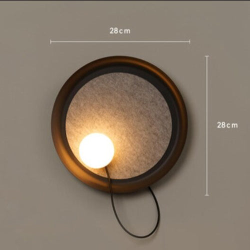 Applique murale moderne LED ronde en métal Barp - vue 10 sur 11
