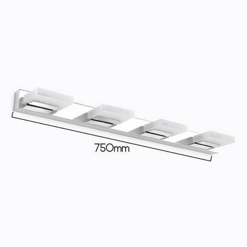 Applique à tableau et miroir chromé à LED en acrylique