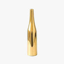 Vase moderne en métal doré C