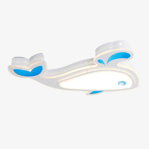 Plafonnier enfant LED en forme de poisson