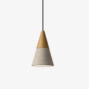 Suspension design en bois et ciment de plusieurs formes Studio