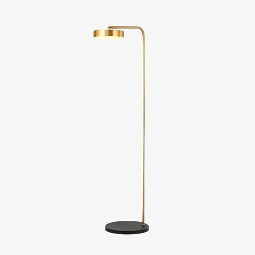 Lampadaire design doré arrondi Study - vue 2 sur 12