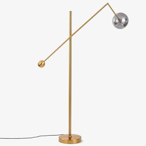 Lampadaire design doré Geometry - vue 2 sur 9