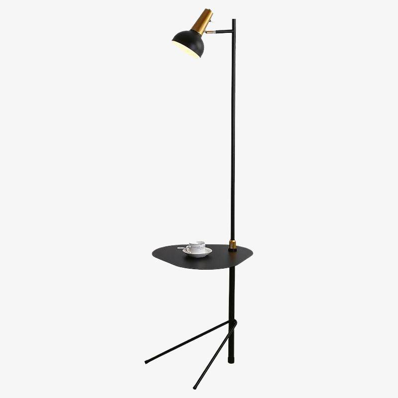 Lampadaire LED avec table ajustable Creative
