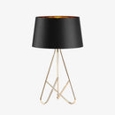 Lampe à poser design avec abat-jour et pieds chromés Novelty