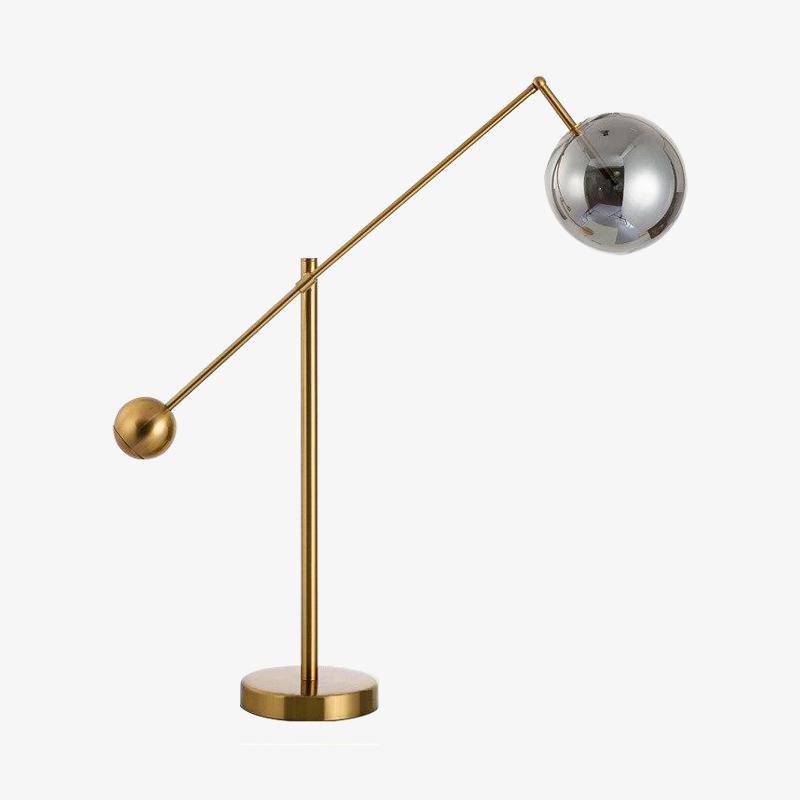 Lampe de bureau design ajustable doré Model