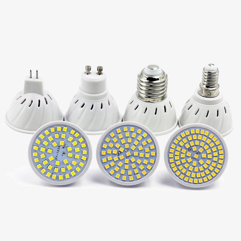 Lot de 10 ampoules LED  E27 E14 et G10