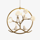 Lustre design à LED doré luciole Firefly