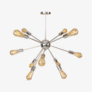 Lustre moderne LED style araignée métallique réglable Makari