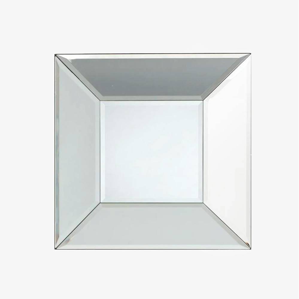 Miroir mural carré design 3D Creative