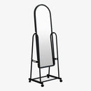 Miroir sur pied avec roulette Dressing