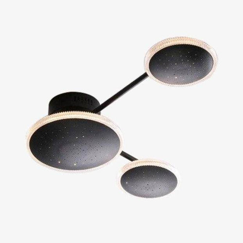 Plafonnier design avec plusieurs ronds LED Creative - vue 2 sur 10