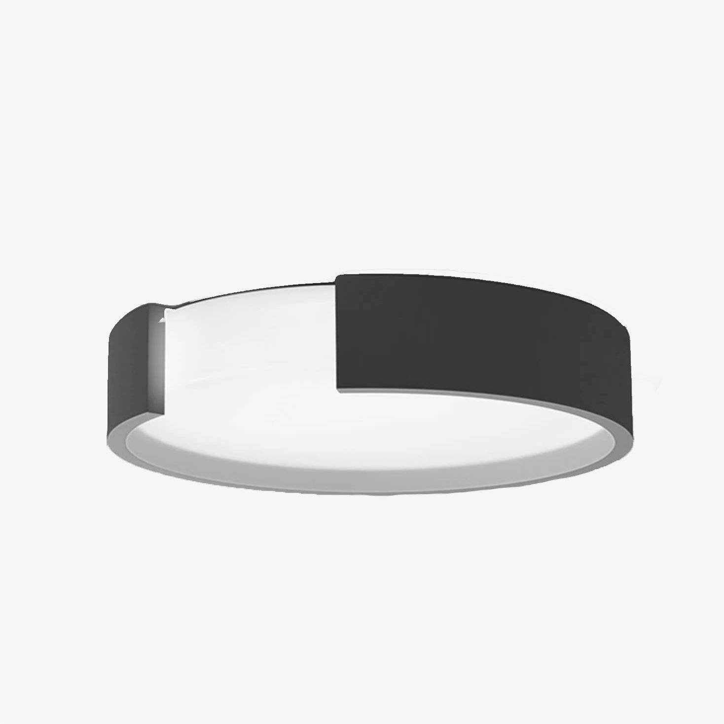 Plafonnier rond ouvert à LED Bwart