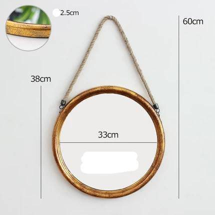 Miroir mural suspendu en forme de coeur Alloy - vue 9 sur 8