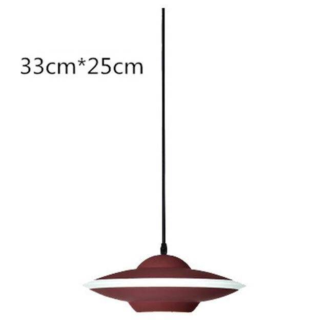 Suspension LED soucoupe volante colorée - vue 11 sur 14