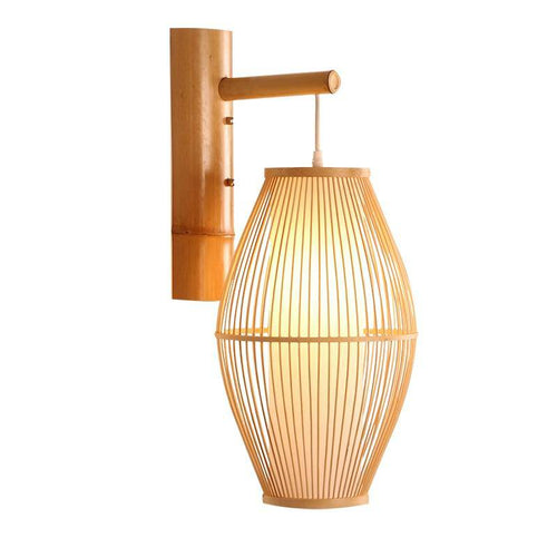Applique suspendue en bambou style japonais Tea - vue 8 sur 7