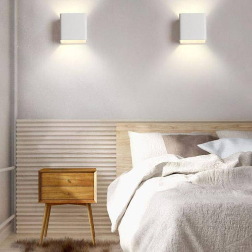 Applique murale cube coloré aux bords arrondis à LED - vue 4 sur 10