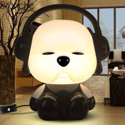 Lampe à poser enfant LED en forme d'animaux style Cartoon