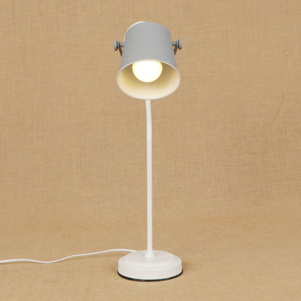 Lampe industrielle LED abat-jour cylindrique et réglable Mirtle - vue 3 sur 9