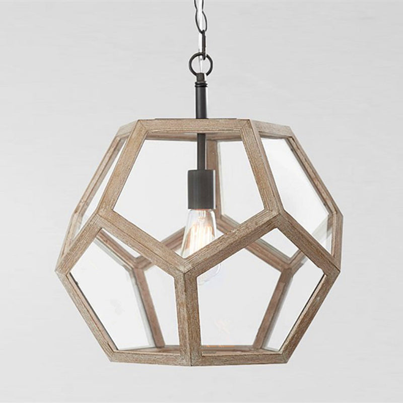 Lustre scandinave style corbeille avec perles enfilées Brunissende - vue 9 sur 13