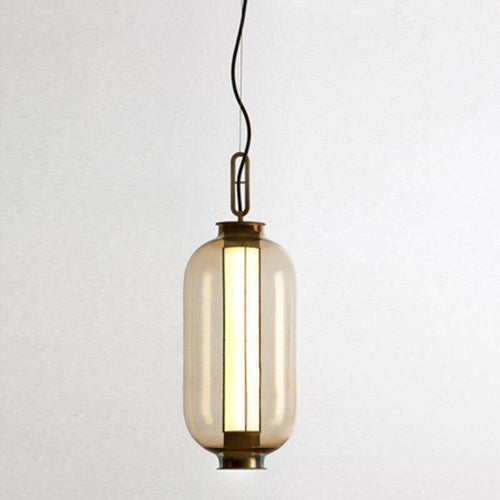 Suspension design boule en verre fumé Loft - vue 11 sur 11