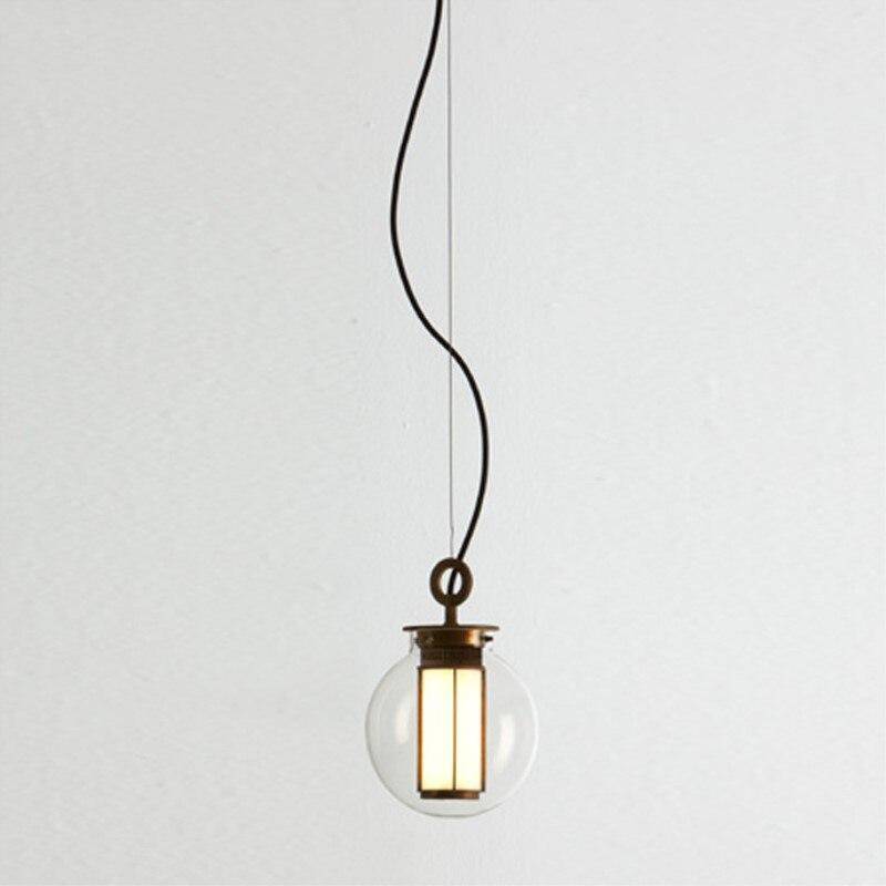 Suspension design boule en verre fumé Loft - vue 11 sur 11