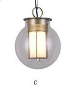 Suspension design boule en verre fumé Loft - vue 9 sur 11