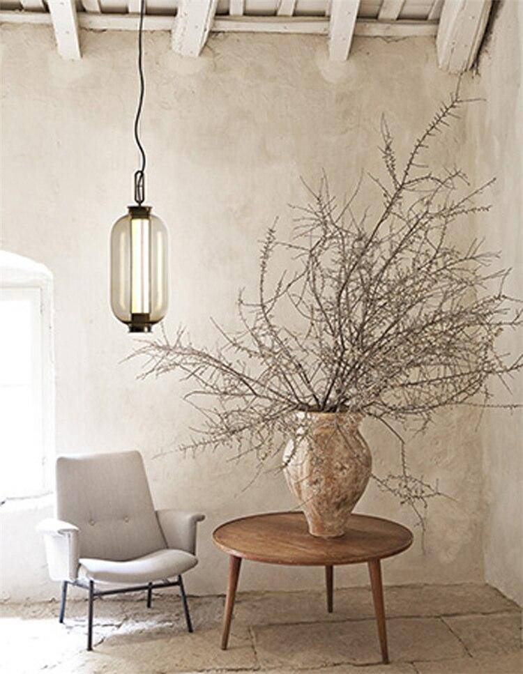 Suspension design boule en verre fumé Loft - vue 3 sur 11