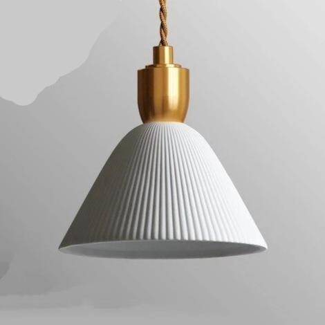 Suspension LED en céramique de plusieurs formes design