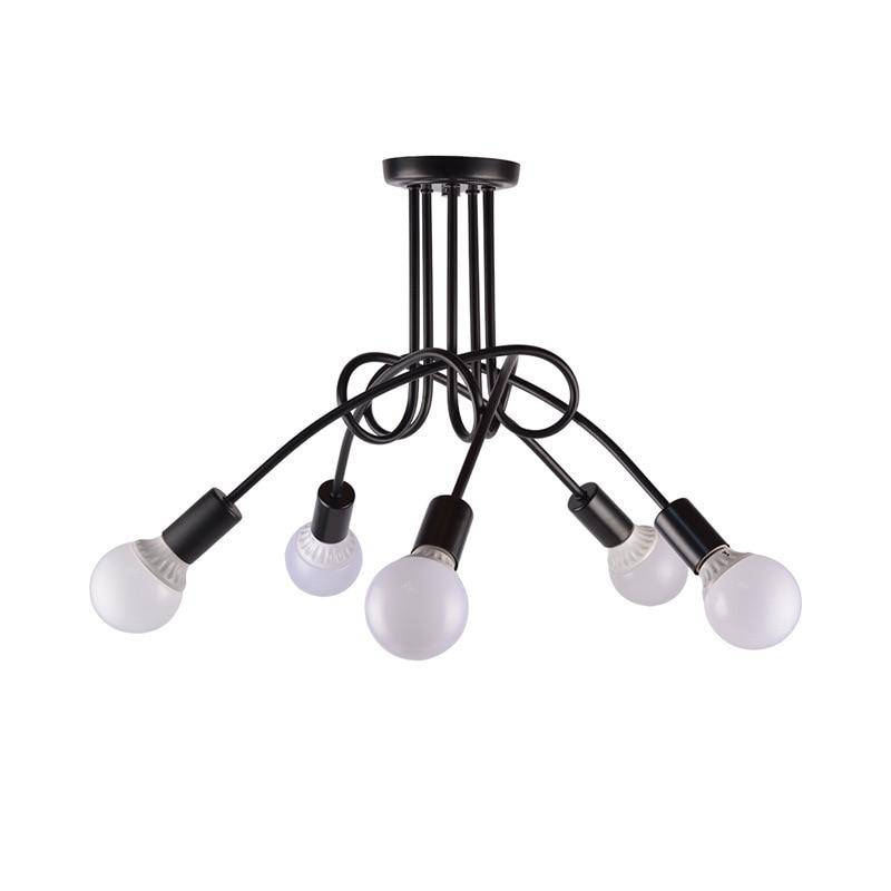 Plafonnier design LED en métal avec plusieurs points lumineux - vue 5 sur 5