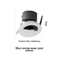 Spot encastré LED rond avec plusieurs modèles Light