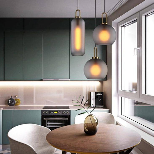 Suspension design en verre de plusieurs formes Loft - vue 7 sur 18
