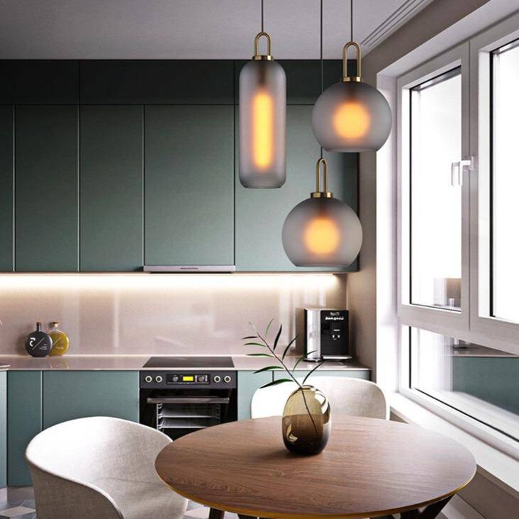Suspension design en verre de plusieurs formes Loft - vue 6 sur 18