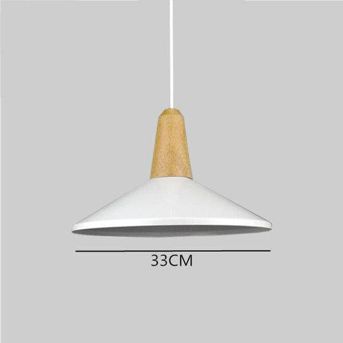 Suspension LED conique colorée de plusieurs formes Art