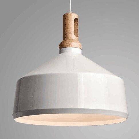 Suspension design en aluminium et bois Country - vue 2 sur 3
