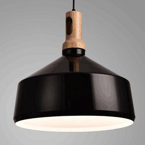 Suspension design en aluminium et bois Country - vue 3 sur 3