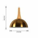 Suspension demi boule coloré et support en bois