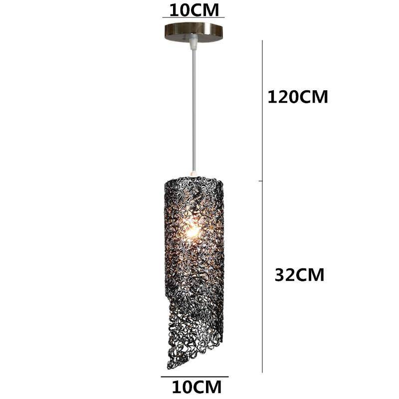 Suspension LED cylindrique coloré Home - vue 4 sur 11