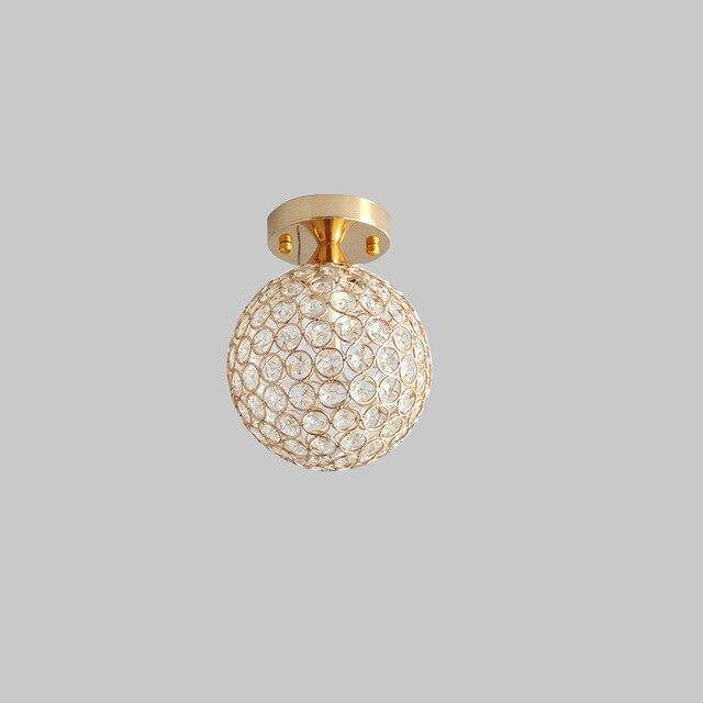 Plafonnier design LED en forme sphérique métal Palaos - vue 4 sur 6