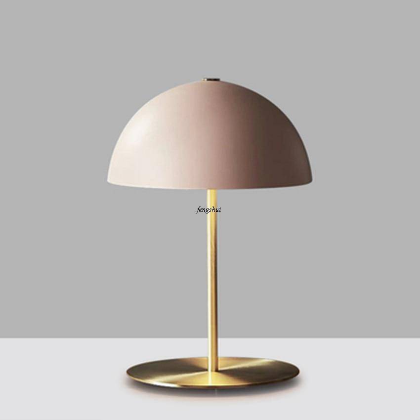 Lampe de chevet design doré à LED Modern - vue 5 sur 8