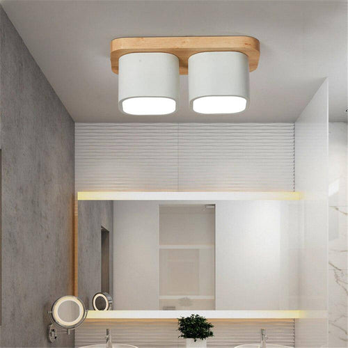 Plafonnier moderne à LED avec cubes colorés en métal Loft - vue 4 sur 5